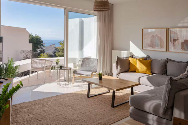 Kurz pečení chleba s kvasem s výhledem na moře a soukromá vila v řeckých Athénách.