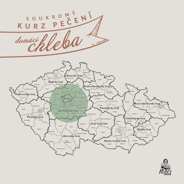 Soukromý kurz pečení chleba u vás doma – exkluzivně s Mari