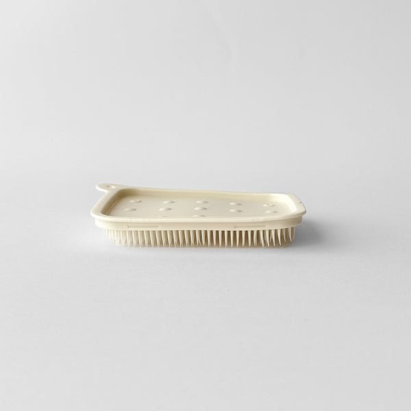 Univerzálna hubka na odstraňovanie cesta z misy a čistenie zeleniny – béžová