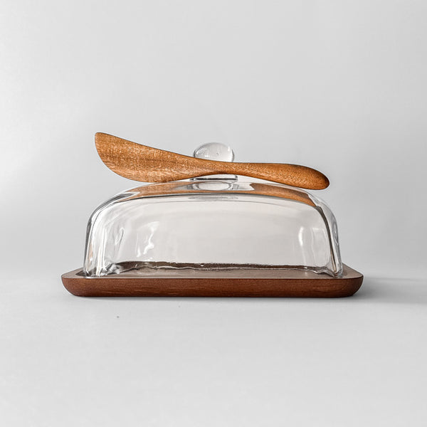 Wooden butter and spread knife