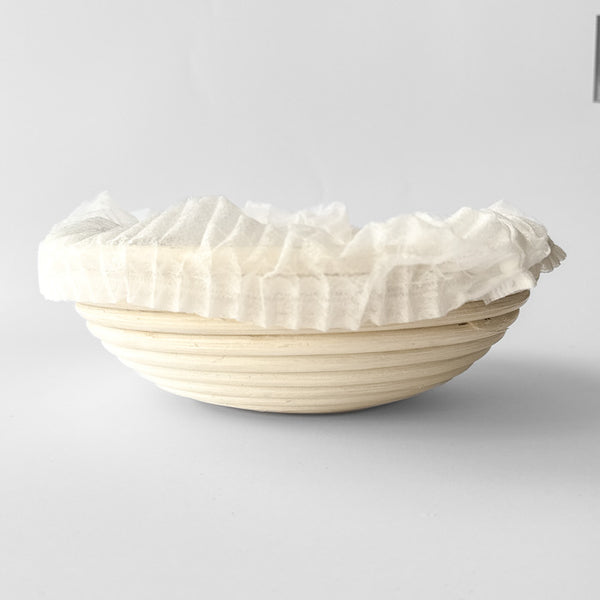 Universal protective cap for bowl or bowl - 30 cm, transparent (10 pieces)