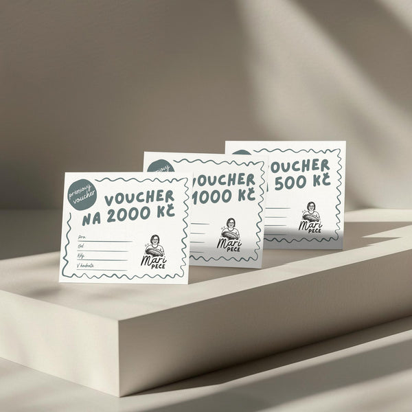 Dárková karta na nákup v e-shopu nebo kurz