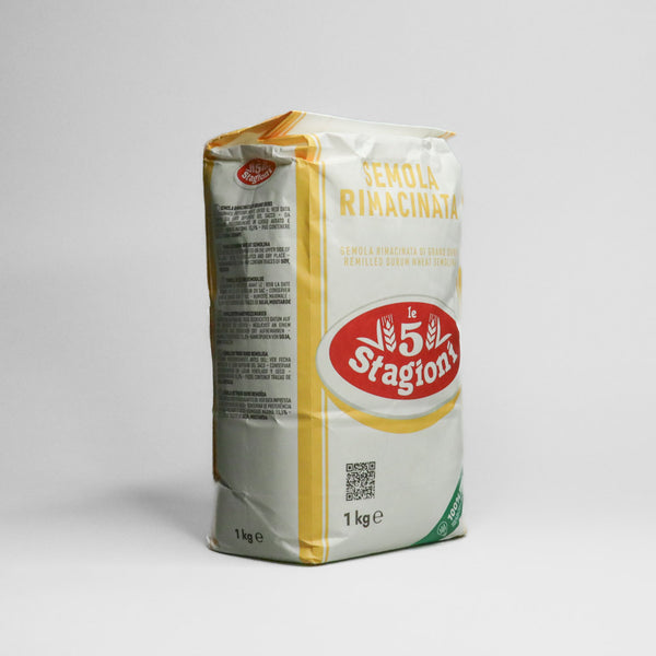 Výběrová italská mouka semolina na pečení rustikálního pečiva. Ideální na focacciu i pizzu.