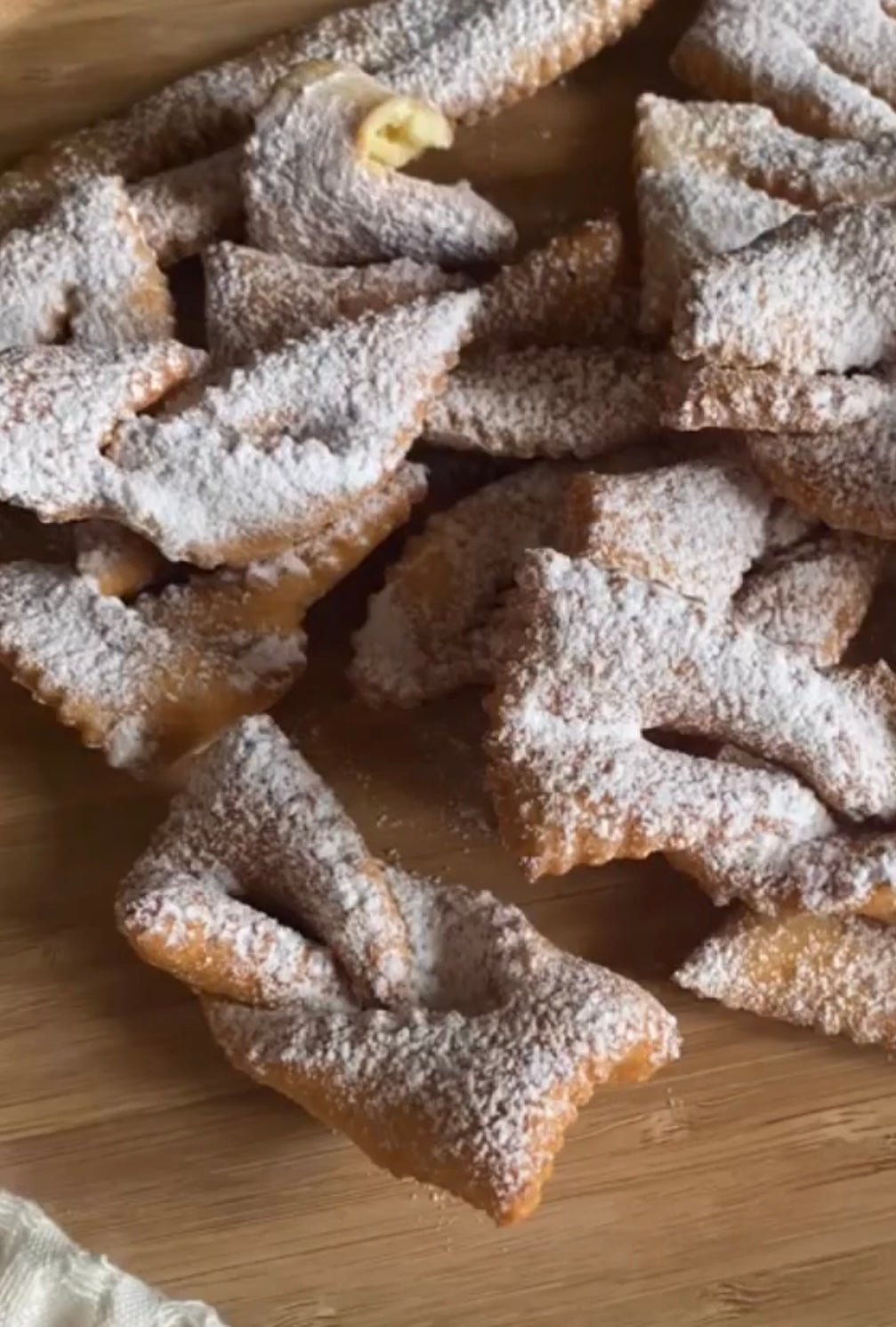 Chiacchiere – rychlý italský dezert