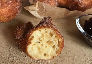 Smažené Jogurtové koblížky z kvasu