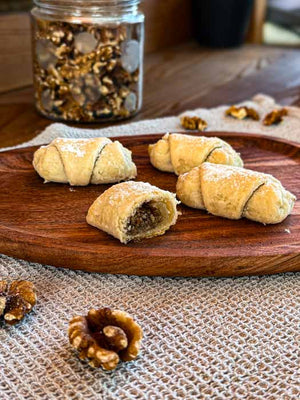 Křehké svatomartinské rohlíčky