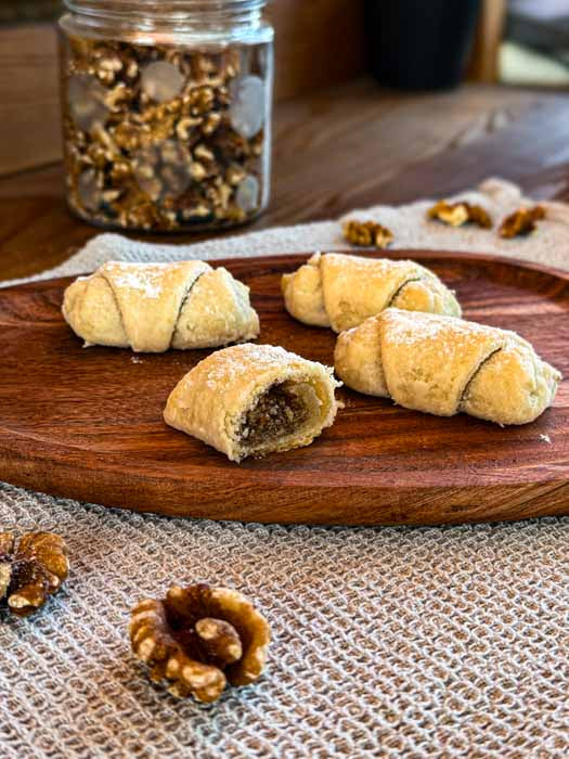 Křehké svatomartinské rohlíčky