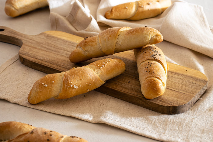 Jednoduchý recept na domácí rohlíky