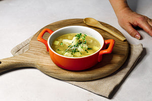 Klasická květáková polévka s bramborem