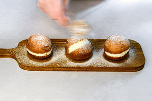 Masopustní koblihy z tvarohu