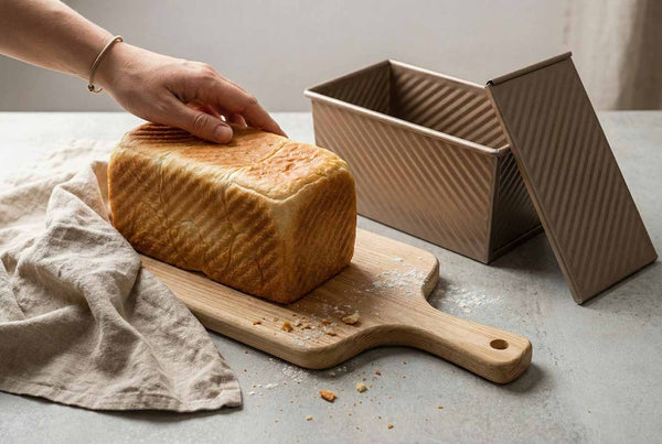 Forma na toastový chlieb s vekom - Uhlíková oceľ s nepriľnavým povrchom Mari Peče