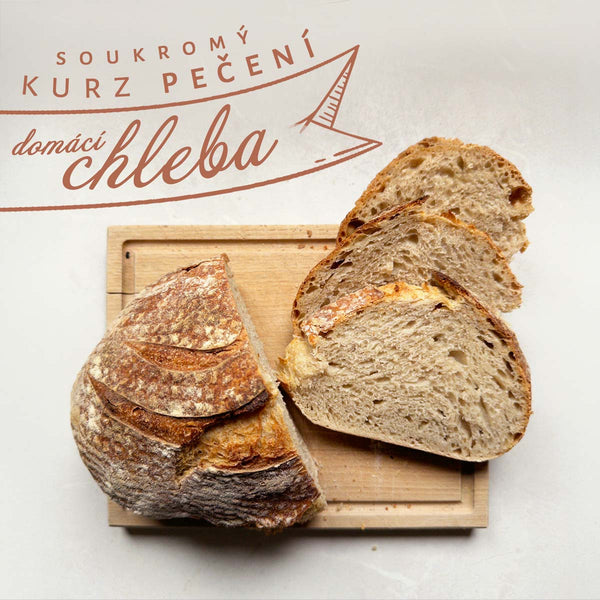 Soukromý kurz pečení chleba u vás doma – exkluzivně s Mari