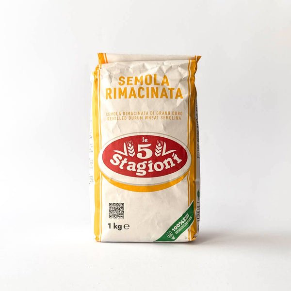 Semolina na chrumkavý kváskový chlieb a focacciu