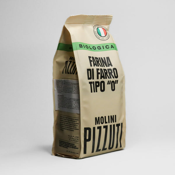 Bio špaldová mouka nejvyšší kvality z itálie Farro Biologica od Molini Pizzuti.