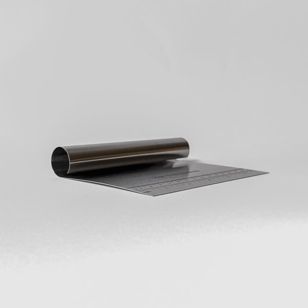 Dough spatula with scale – Stainless steel spatula Mari Peče