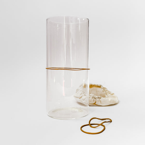 400ml sklenený pohár - odolné borosilikátové sklo