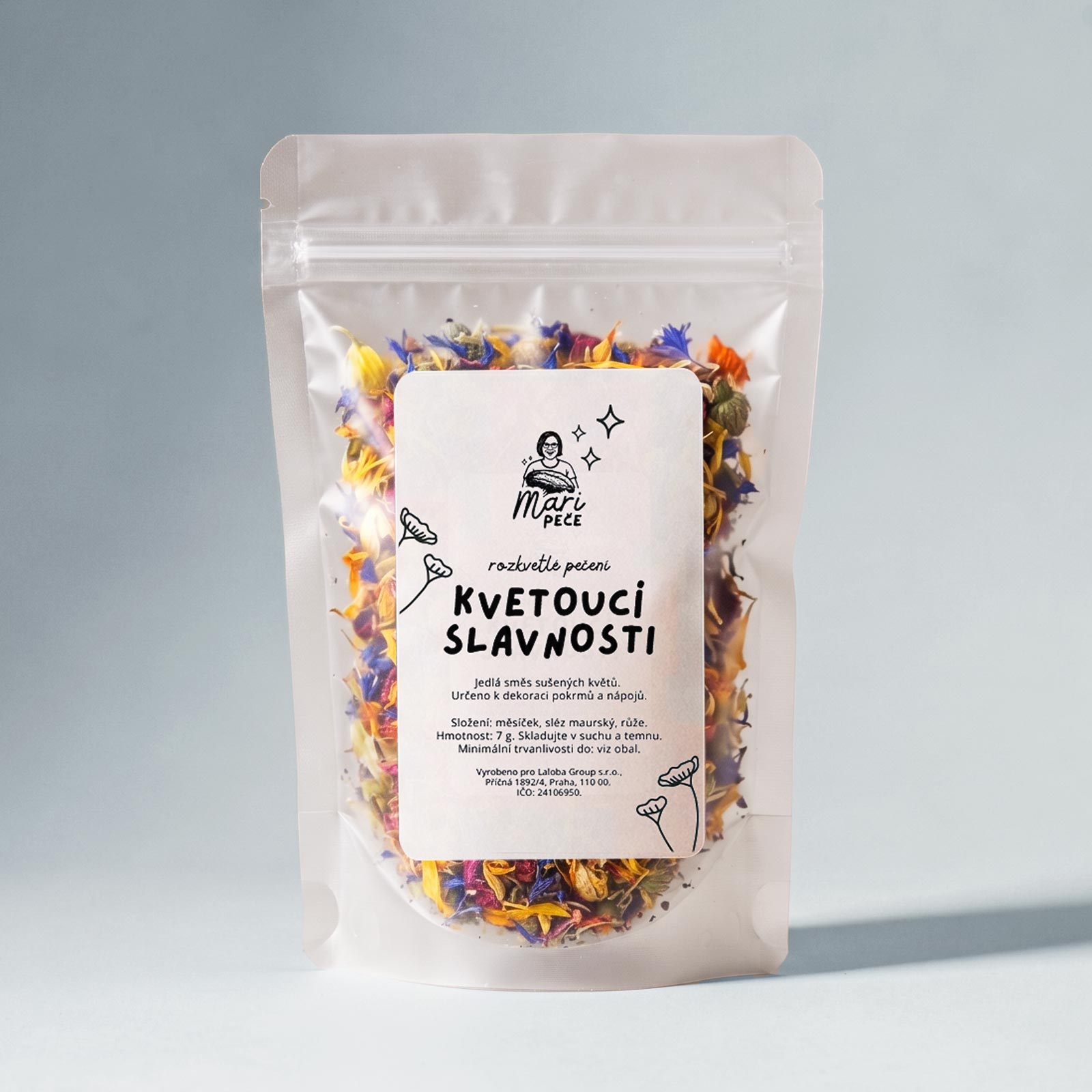 Sušené jedlé květy – Mari Peče